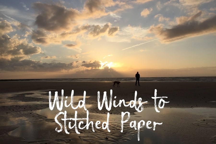 Wild Winds to Stitched Paper Prints