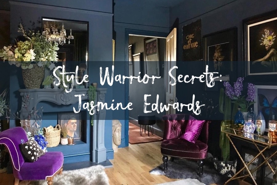 style warrior eclectic living room Jasmine Edwards