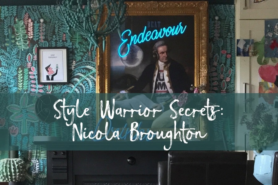 The Girl With The Green Sofa interior styled room